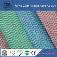 Four Colors Spunlace Nonwoven Fabric for Kitchen Cleaning